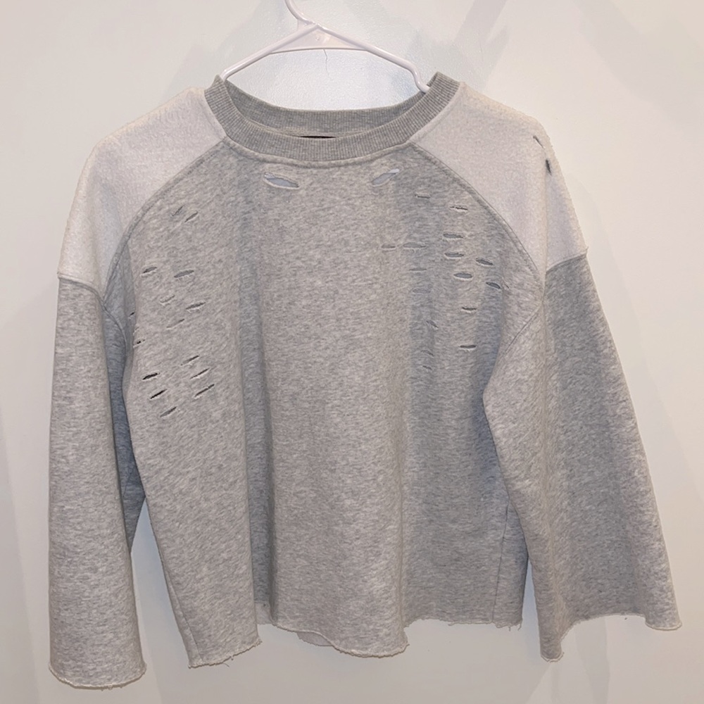 Distressed Sweatshirt